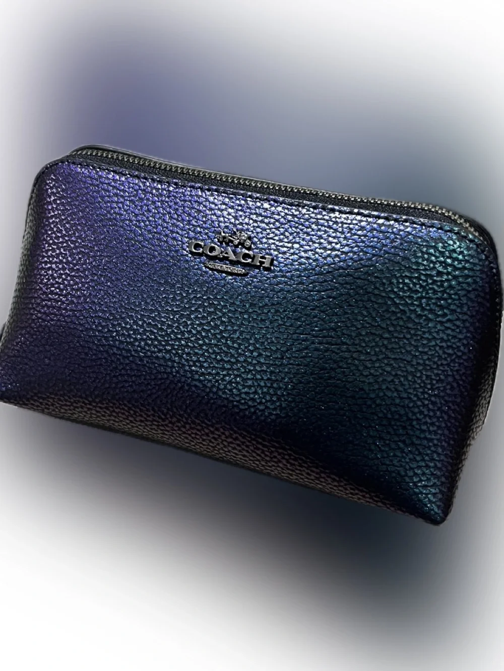 NWT COACH HOLOGRAM COSMETIC BAG/ACCESSORY POUCH